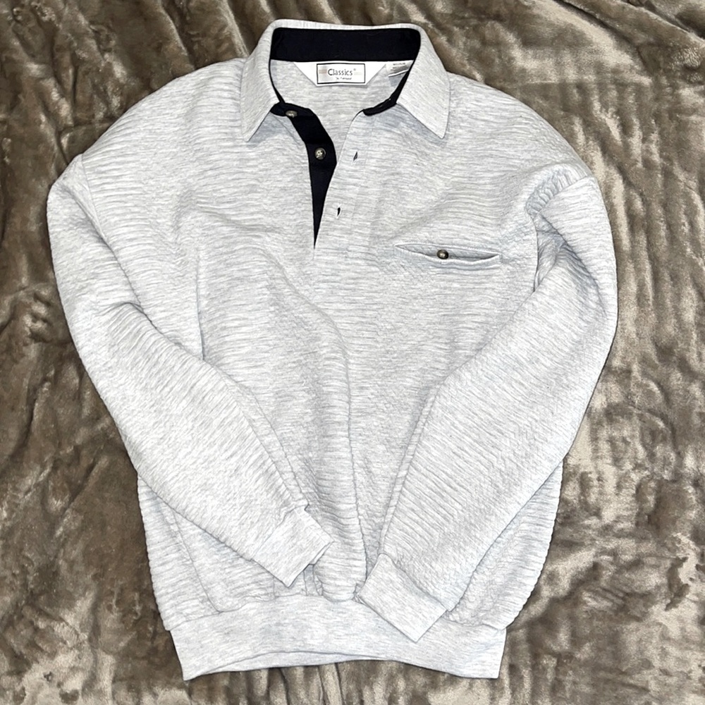 Medium mens gray sweater